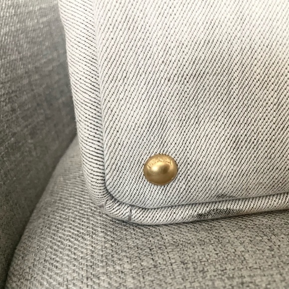 Authentic Prada Cannapa Tote in Denim. - Picture 6 of 15